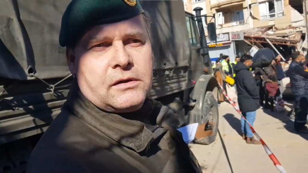 Image accompanying Videoda Avusturyalı arama kurtarma ekiplerinin Türk ekipler bahsettiği iddiası